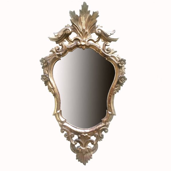 Early 20th century Carved Giltwood Mirror