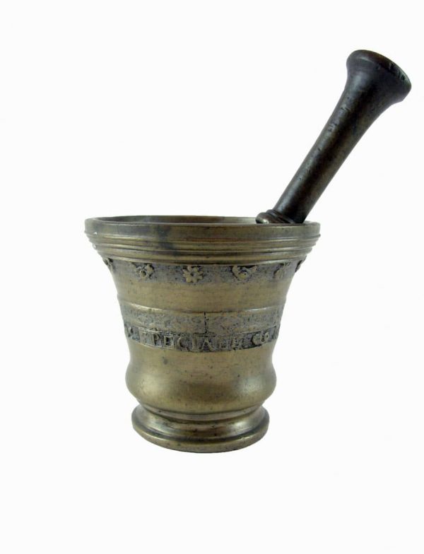 Early 20th century Bronze Mortar and Pestle