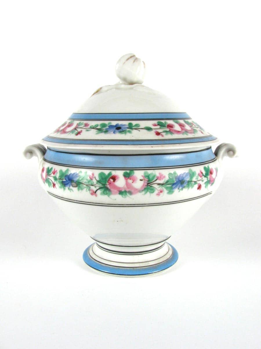 Zuppiera in Porcellana Francese