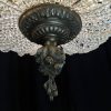 lampadario-impero-1800 in-cristallo-e-bronzo-dorato-4008-f