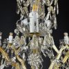 lampadario maria teresa in cristallo a 7 luci del 1950 c