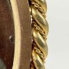 pendant di miniature con cornici ovali in bronzo fine 1800 c