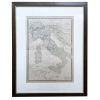 adrien brué carta geografica dell'italia 1842 a