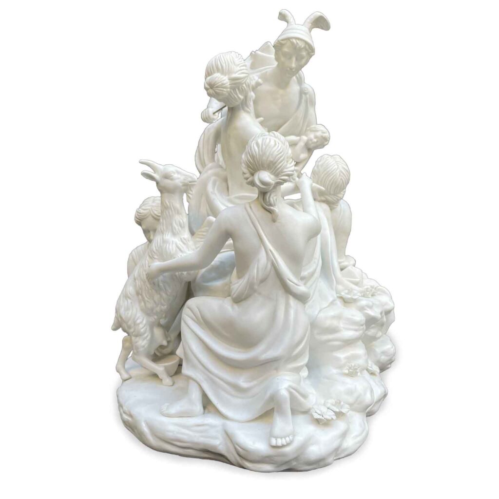 Poupée En Porcelaine Biscuit – Années 1920 – 10 Pouces – Vêtements D'origine – Italie