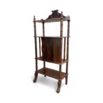 etagere in noce 1800