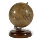 globo terrestre tedesco räths arthur krause edito a lipsia ddr 1950