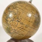 globo terrestre tedesco räths arthur krause edito a lipsia ddr 1950 c