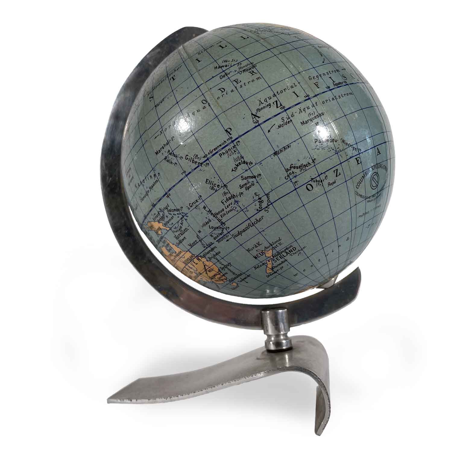 mappamondo tedesco da scrivania