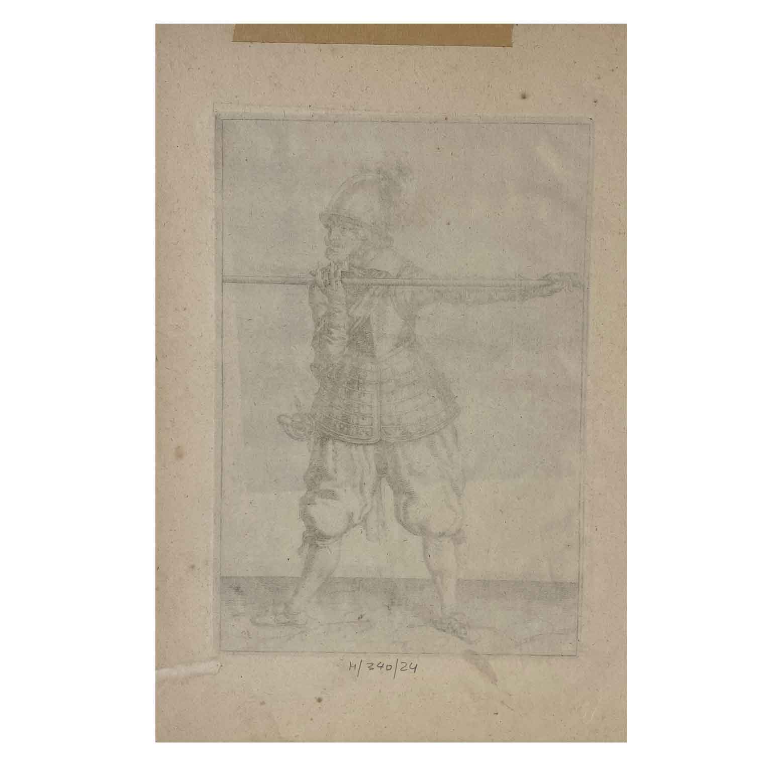 jacob de gheyn armigero con-elmo e picca 1607 d