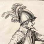 jacob de gheyn profilo di soldato cinquecentesco a
