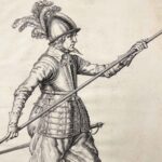 jacob de gheyn profilo di soldato cinquecentesco b