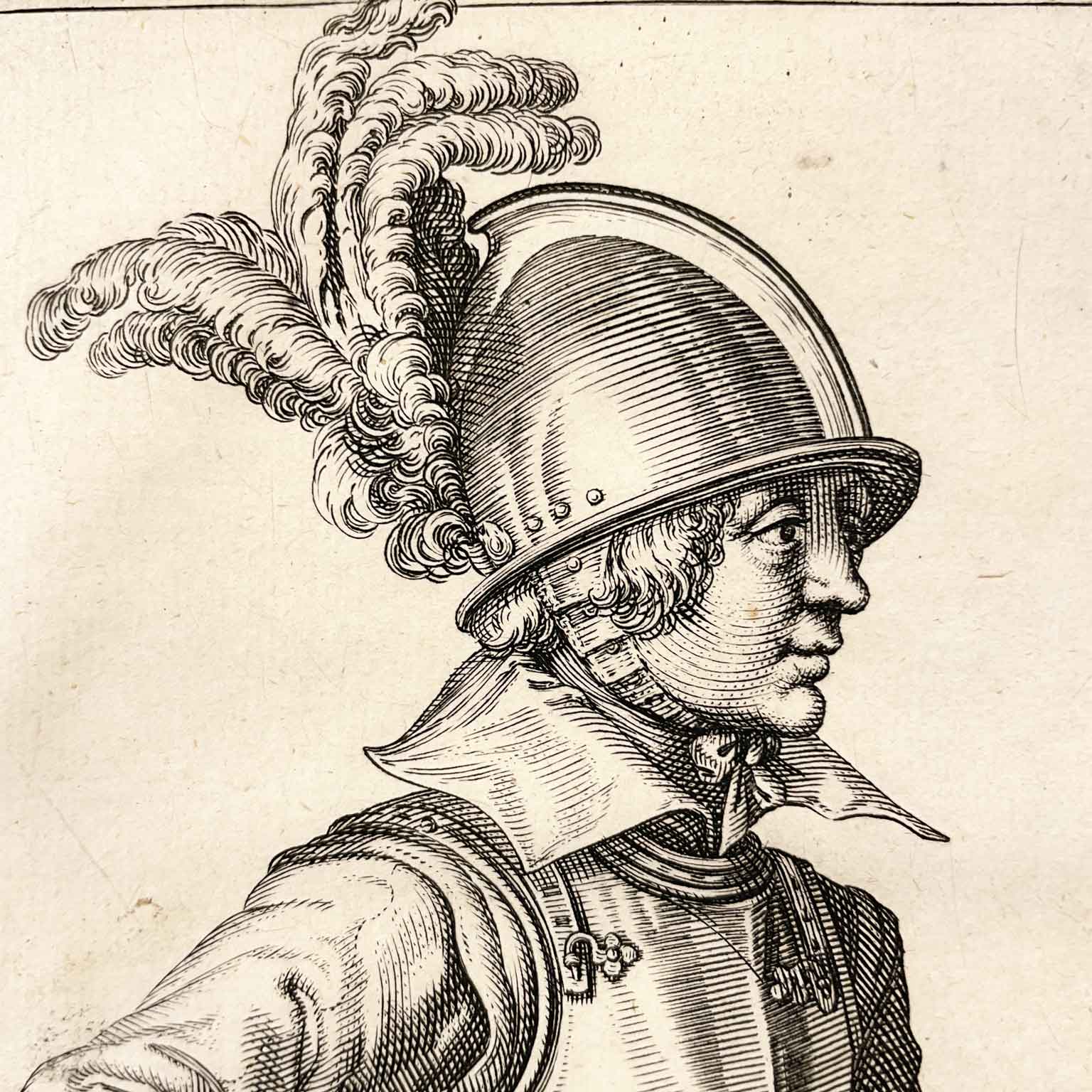 jacob de gheyn soldato cinquecentesco con armi e armatura a