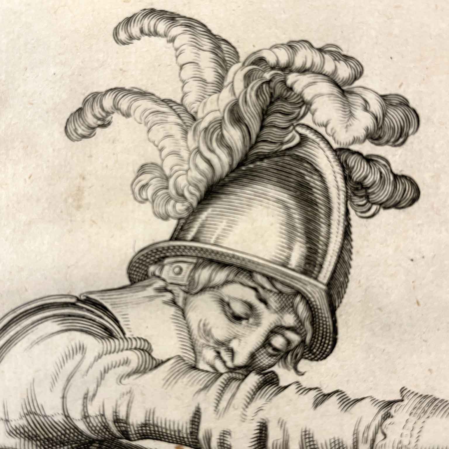 jacob de gheyn soldato cinquecentesco con lancia b