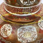 grande vaso in porcellana kutani periodo meiji fine 1800 l