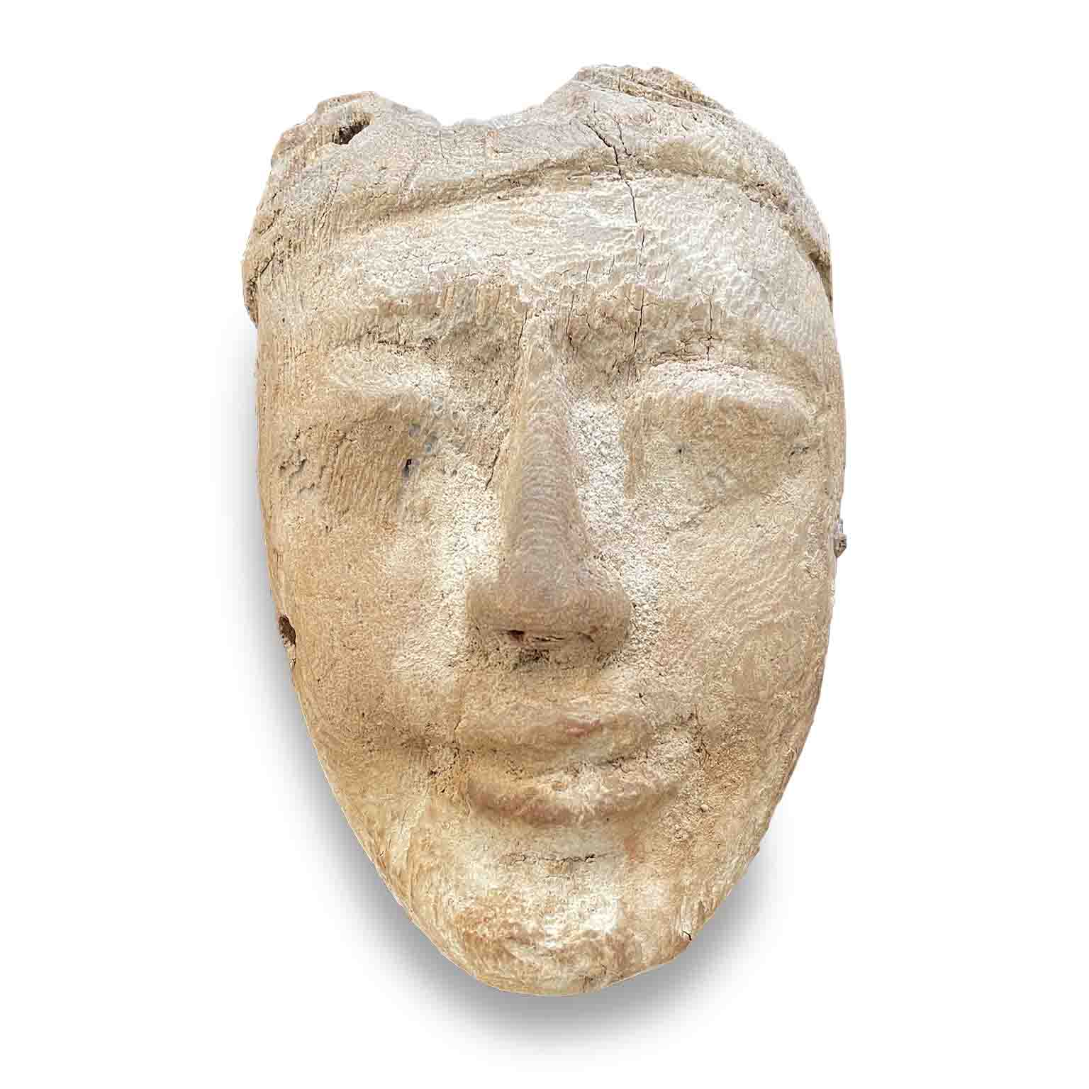 maschera in legno indonesiana
