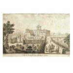 villa di montughi dei marchesi gerini incisa da pietro monaco 1744