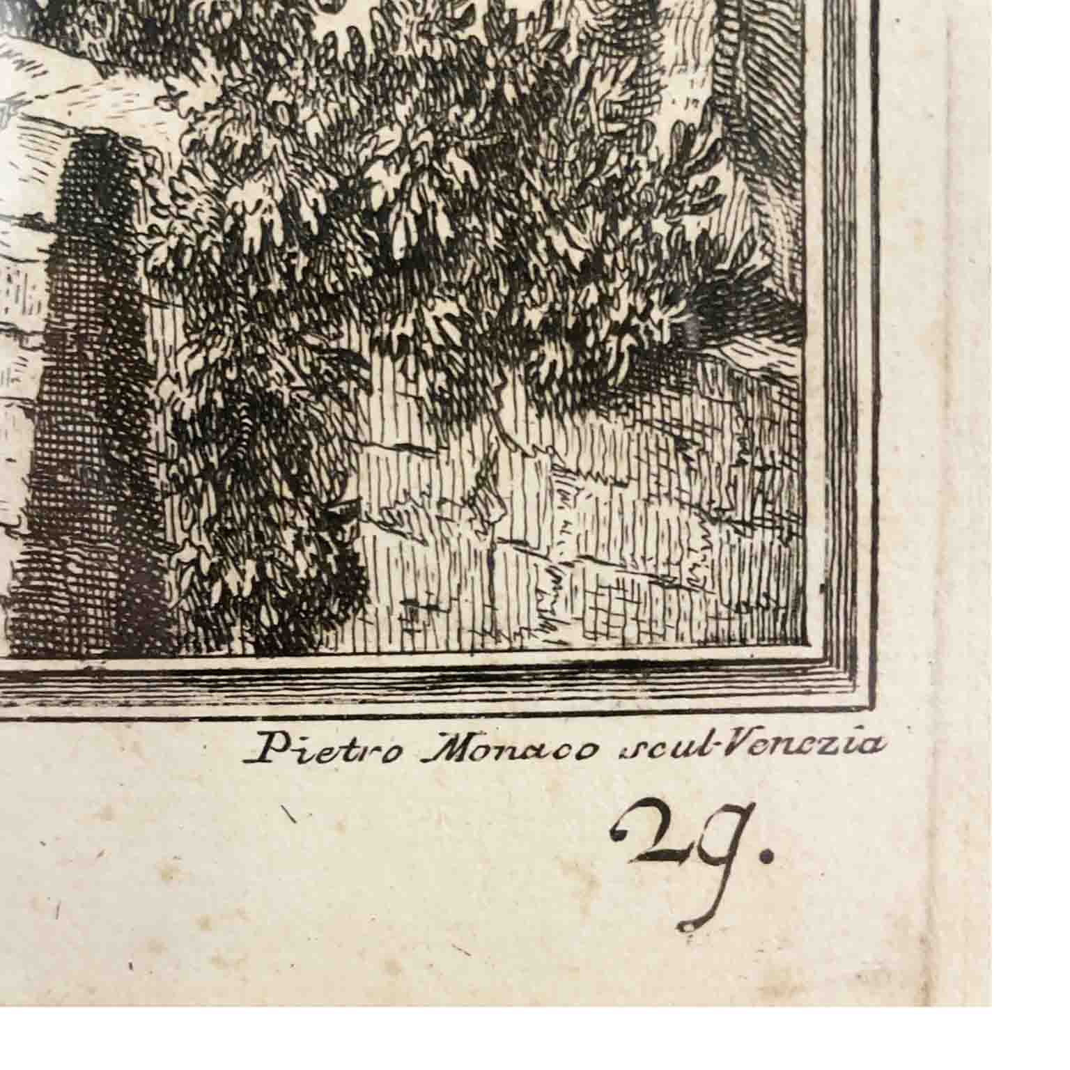 villa di montughi dei marchesi gerini incisa da pietro monaco 1744 b